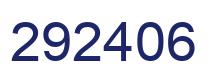Número 292406 imagen azul