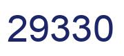 Number 29330 blue image