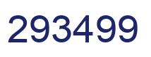 Número 293499 imagen azul
