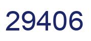 Number 29406 blue image