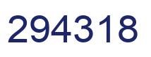 Número 294318 imagen azul