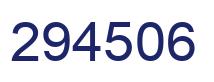 Número 294506 imagen azul
