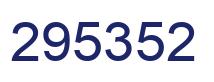 Número 295352 imagen azul