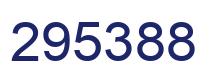 Número 295388 imagen azul
