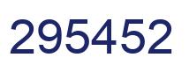 Número 295452 imagen azul