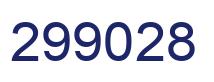 Número 299028 imagen azul