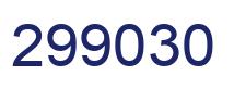Número 299030 imagen azul
