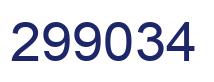 Número 299034 imagen azul