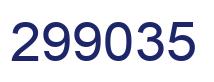 Número 299035 imagen azul