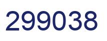 Número 299038 imagen azul