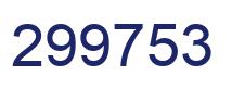 Número 299753 imagen azul