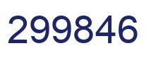 Número 299846 imagen azul