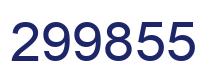 Número 299855 imagen azul
