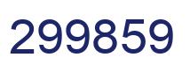 Número 299859 imagen azul