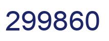 Número 299860 imagen azul