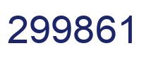 Número 299861 imagen azul