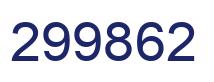 Número 299862 imagen azul