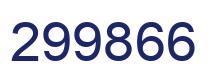 Número 299866 imagen azul