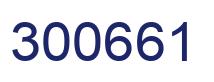 Número 300661 imagen azul