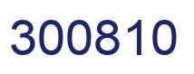 Número 300810 imagen azul