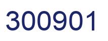 Número 300901 imagen azul