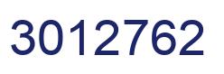 Number 3012762 blue image