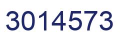 Number 3014573 blue image