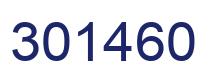 Number 301460 blue image