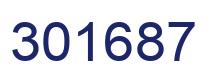 Número 301687 imagen azul