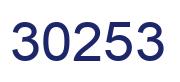 Número 30253 imagen azul