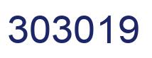 Number 303019 blue image