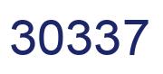 Number 30337 blue image