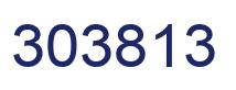 Número 303813 imagen azul
