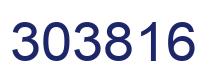 Número 303816 imagen azul