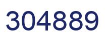 Número 304889 imagen azul