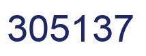 Número 305137 imagen azul