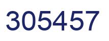 Número 305457 imagen azul