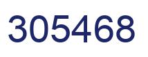 Número 305468 imagen azul