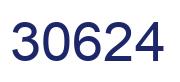 Number 30624 blue image