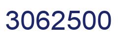 Number 3062500 blue image