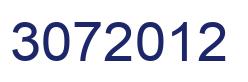 Número 3072012 imagen azul