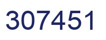 Número 307451 imagen azul