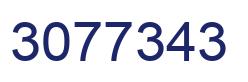 Número 3077343 imagen azul