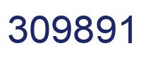 Number 309891 blue image