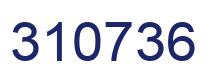 Número 310736 imagen azul