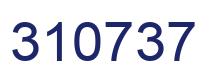 Número 310737 imagen azul