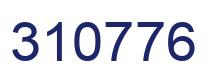 Número 310776 imagen azul