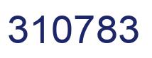 Número 310783 imagen azul
