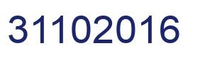Número 31102016 imagen azul