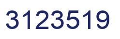 Número 3123519 imagen azul